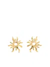 Shop Cult Gaia Soleil Earrings In Gold