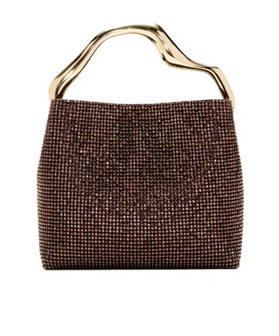 Cult Gaia Solene Ebellished Mini Bag In Multi