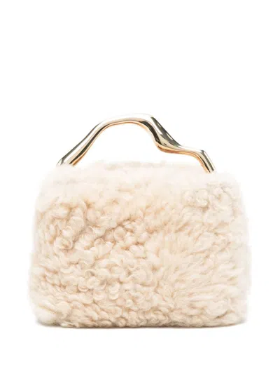 Cult Gaia Solene Mini Bag In Neutrals