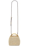 Cult Gaia Solene Mini Crossbody Bag In 素色