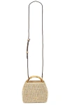 Cult Gaia Solene Mini Crossbody Bag In Natural