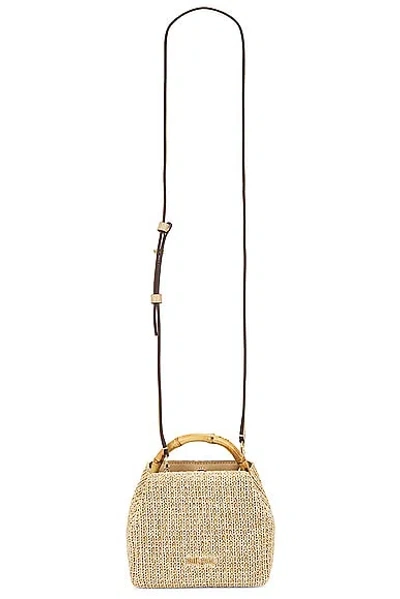 Cult Gaia Solene Mini Crossbody Bag In Natural