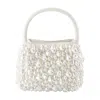 Cult Gaia Solene Top Handle Bag In White