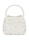 Cult Gaia Solene Top Handle Bag In White