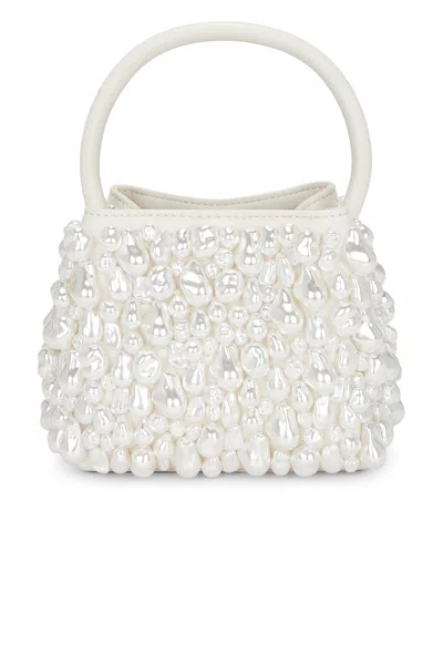 Cult Gaia Solene Top Handle Bag In White