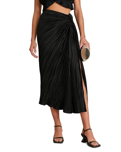 CULT GAIA SONOMA PLEATED SLIT MAXI SKIRT