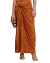 Cult Gaia Sonoma Skirt Bourbon In Bourbon