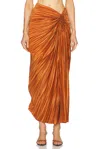 Cult Gaia Sonoma Skirt In Bourbon