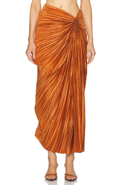 Cult Gaia Sonoma Skirt In Bourbon