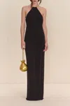 Cult Gaia Soren Embellished Jersey Halterneck Gown