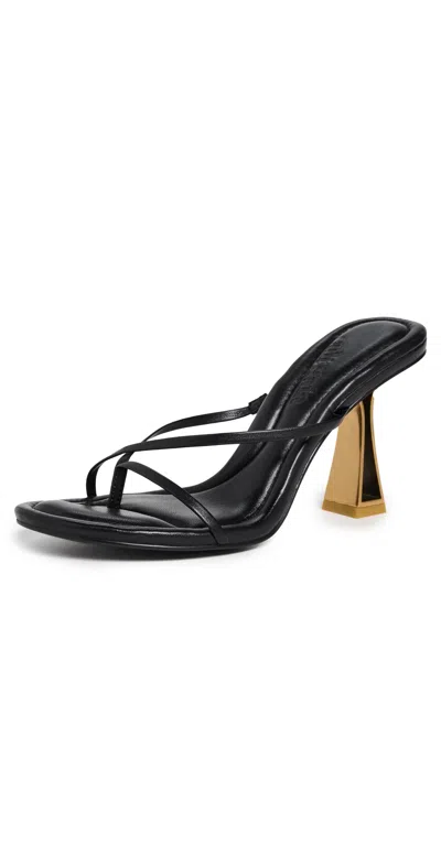 Cult Gaia Soriah Sandals Black