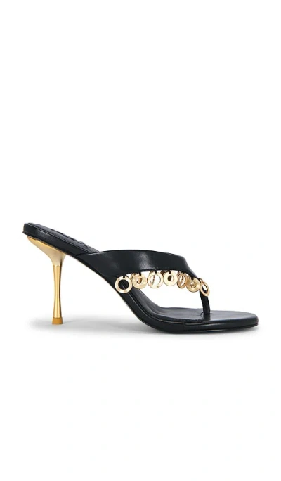 Cult Gaia Stella Embellished Sandal In Black