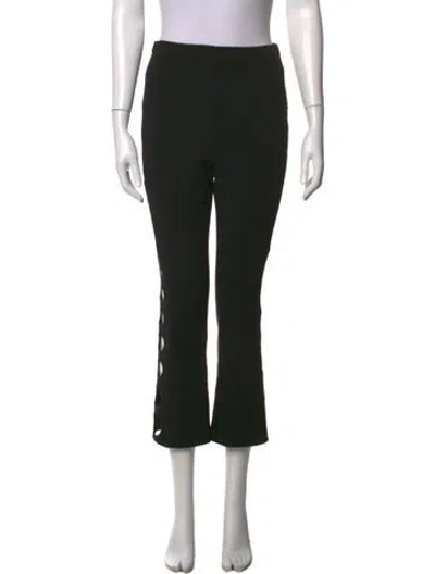 Pre-owned Cult Gaia Straight Leg Pants In Black