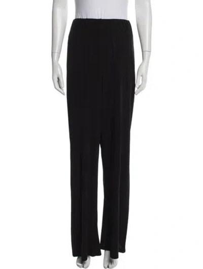 Pre-owned Cult Gaia Straight Leg Pants In Black