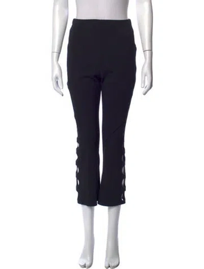 Pre-owned Cult Gaia Straight Leg Pants In Blue