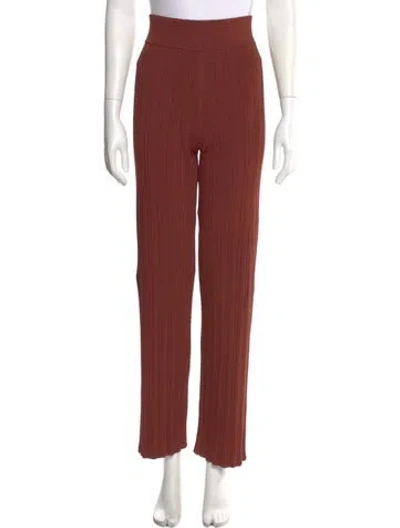 Pre-owned Cult Gaia Straight Leg Pants In Neutral