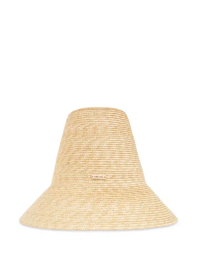 Cult Gaia Straw Hat In Beige