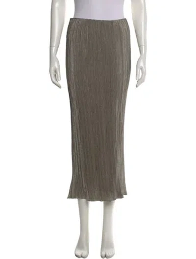 Pre-owned Cult Gaia Striped Midi Length Skirt W/ Tags In Multi