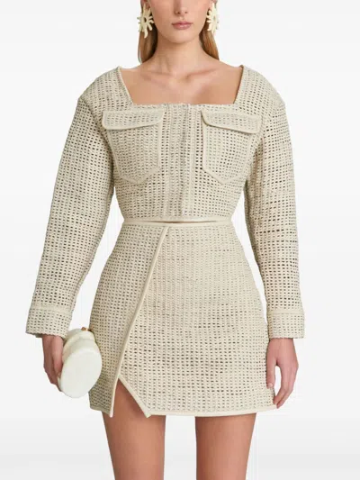 Cult Gaia Suki Jacket In 中性色