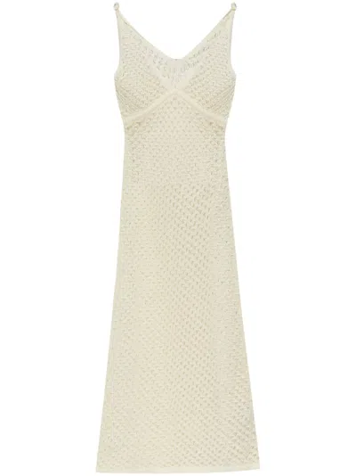Cult Gaia Sulivan Midi Dress In White