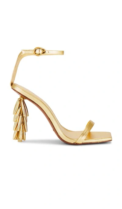 Cult Gaia Sunella Sandal In Gold