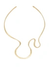 Cult Gaia Suni Choker In Gold
