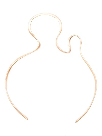 Cult Gaia Suni Sculpted Necklace In Gold