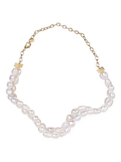 Cult Gaia Susa Chocker Necklace In Gold