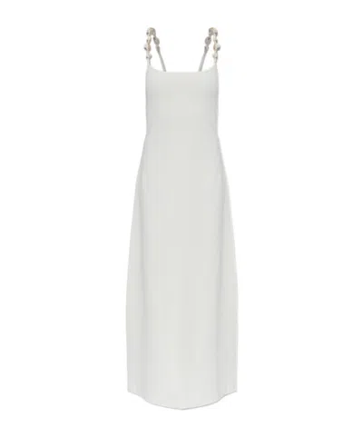 Cult Gaia Suspender Dress In White