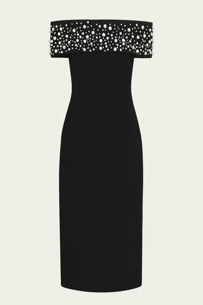 Cult Gaia Suzie Knit Dress In Black