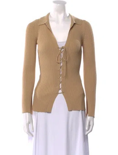 Pre-owned Cult Gaia Sweater In Neutral