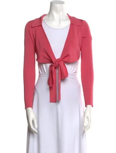 Pre-owned Cult Gaia Sweater In Pink