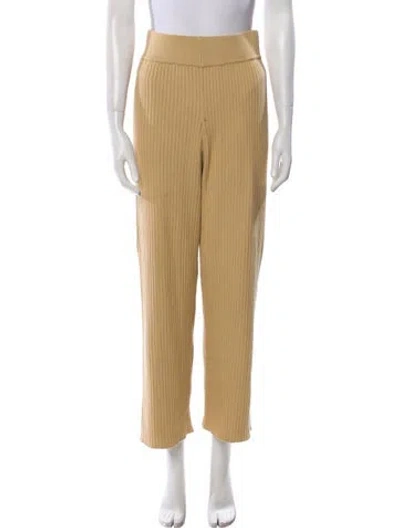 Pre-owned Cult Gaia Sweatpants In Neutral