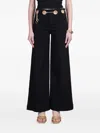 Cult Gaia Sydney Pants In Black Cotton In Schwarz