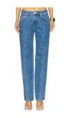 Cult Gaia Tamar Pant In Medium Stone Wash