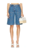 Cult Gaia Tanaka Short In Med Stone Wash