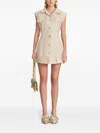 Cult Gaia Tanith Mini Dress In Beach In Neutrals