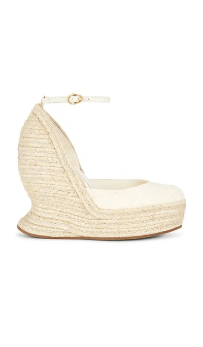 Cult Gaia Tara Espadrille In Off White