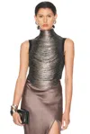 Cult Gaia Taraji Bead-embellished Tank Top