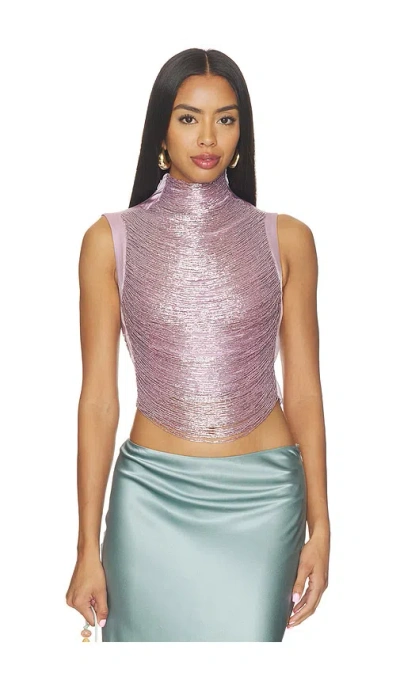 Cult Gaia Taraji Top In Sweet Pea