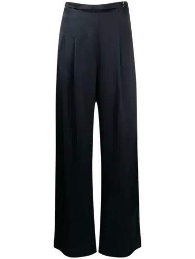 Cult Gaia Tash Wide-leg Trousers In Black