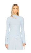 Cult Gaia Ekko Knit Top