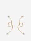 Cult Gaia Tazia Loop Drop Earrings In Gold