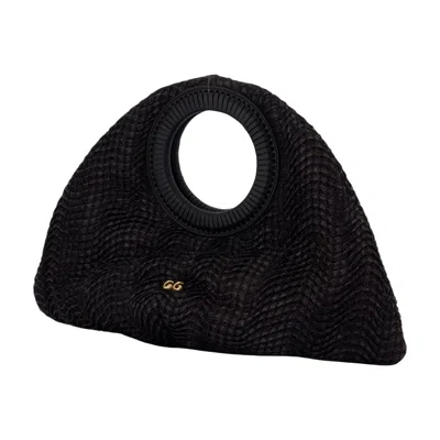 Cult Gaia Thais Top Handle Bag In Black