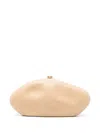 Cult Gaia The Caldera Clutch Bag In Neutrals