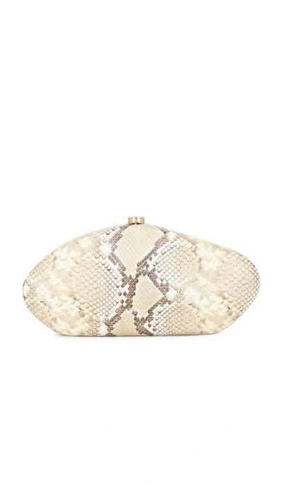 Cult Gaia The Caldera Clutch In Faded Python