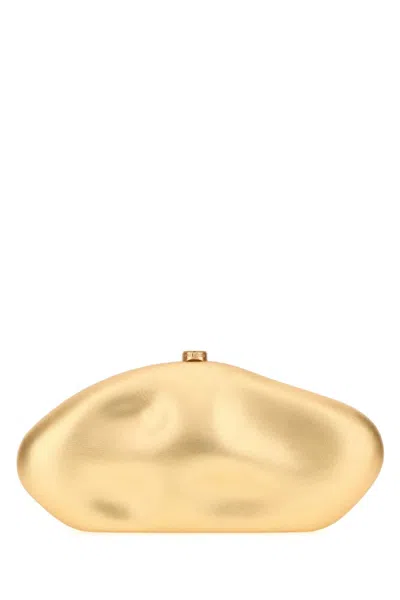 Cult Gaia The Caldera Clutch In Gold