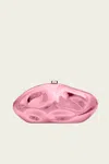 Cult Gaia The Caldera Metallic Clutch Bag