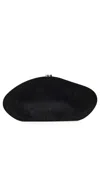 Cult Gaia Caldera Velvety Sculptural Clutch Bag In Black