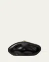 Cult Gaia The Caldera Top Clasp Fastening Clutch Bag In Black